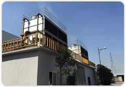 2XZ型旋片式真空泵進出口口徑轉換裝置圖